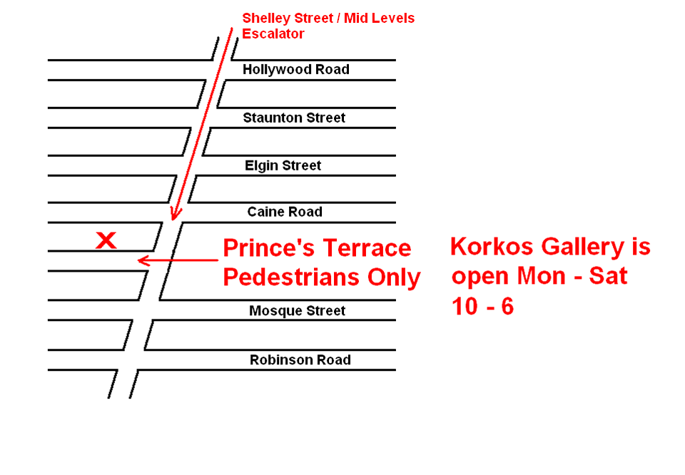 Exhibition map - Thomson Fine Art